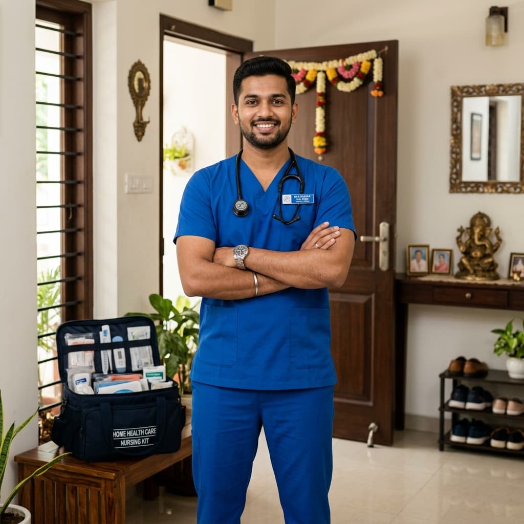 Meet the professional nursing team at NurseNest Care - Apollo Hospital trained registered nurses in Delhi